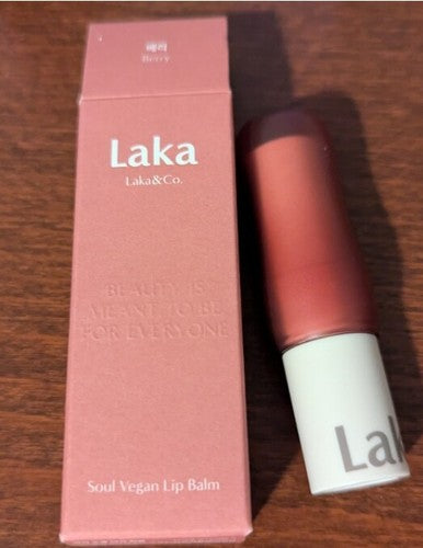 Laka Soul Vegan Lip Balm 4 Colors Berry 3.9g