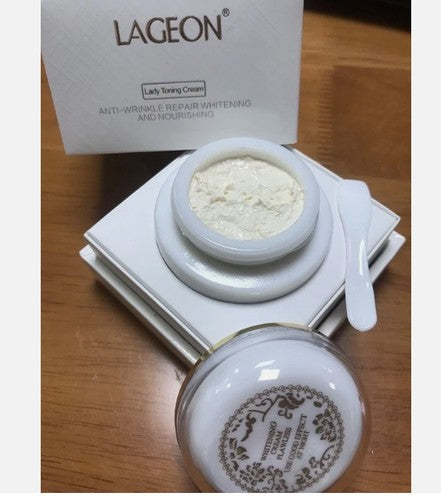 Lageon Lady Cream Toning Cream Anti-Wrinkle Repair Whitening 38g