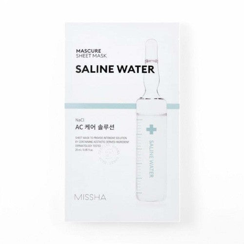 MISSHA Mascure Sheet Mask-7 Types Saline Water