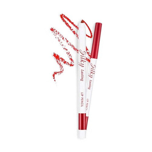 MISSHA Silky Lasting Lip Pencil-8 Colors Apple Burnt