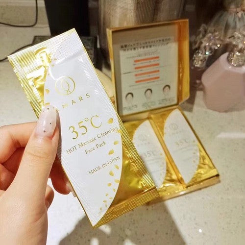 Japan Amars 35℃ Hot Massage Cleansing Face Pack 10ml x 10 温感按摩面膜