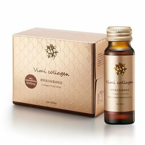 Japan Vimi Collagen Fruity Drinks 50ml x 8 bottles #dktau 膠原蛋白肽飲