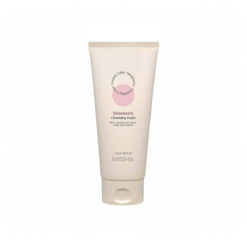 MISSHA Creamy Latte Cleansing Foam-3 Types Strawberry