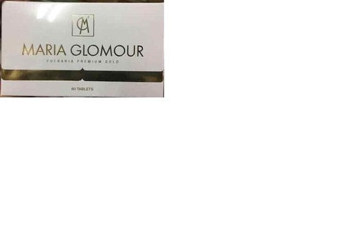 Japan Maria Glomour Pueraria Premium Gold 60 Tables 小白盒豐胸丸
