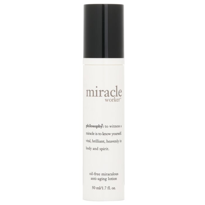Philosophy
Miracle Worker Oil-Free Miraculous Anti-Aging Lotion
