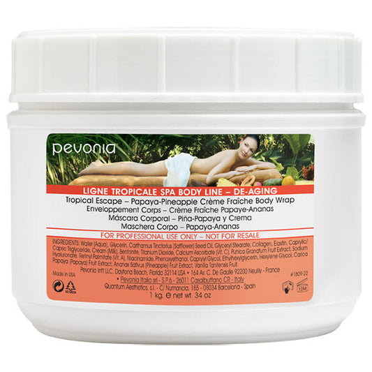 Pevonia Crème Fraiche Wrap with Papaya-Pineapple 1kg