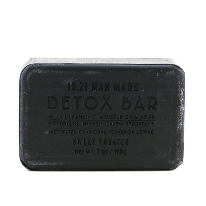 18.21 Man Made Detox Bar - Deep Cleansing, Moisturizing Soap - # Sweet Tobacco BSD7ST/752991 198g/7oz