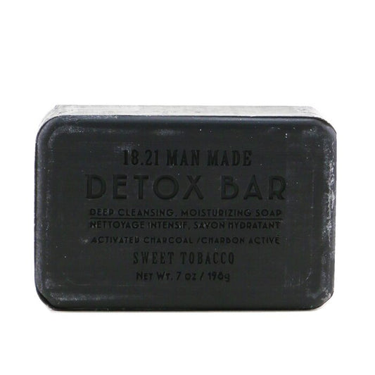 18.21 Man Made Detox Bar - Deep Cleansing, Moisturizing Soap - # Sweet Tobacco BSD7ST/752991 198g/7oz