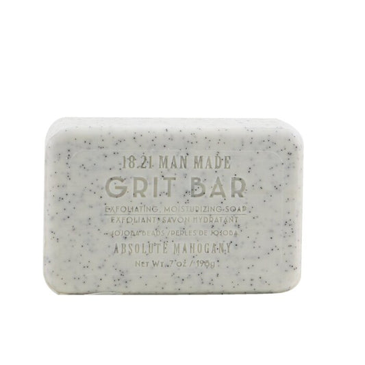 18.21 Man Made Grit Bar - Exfoliating, Moisturizing Soap - # Absolute Mahogany BSG7AM/542728 198g/7oz