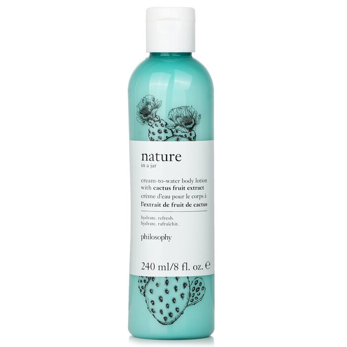 Philosophy
Nature In A Jar Cream-To-Water Body Lotion With Cactus Fruit Extract
