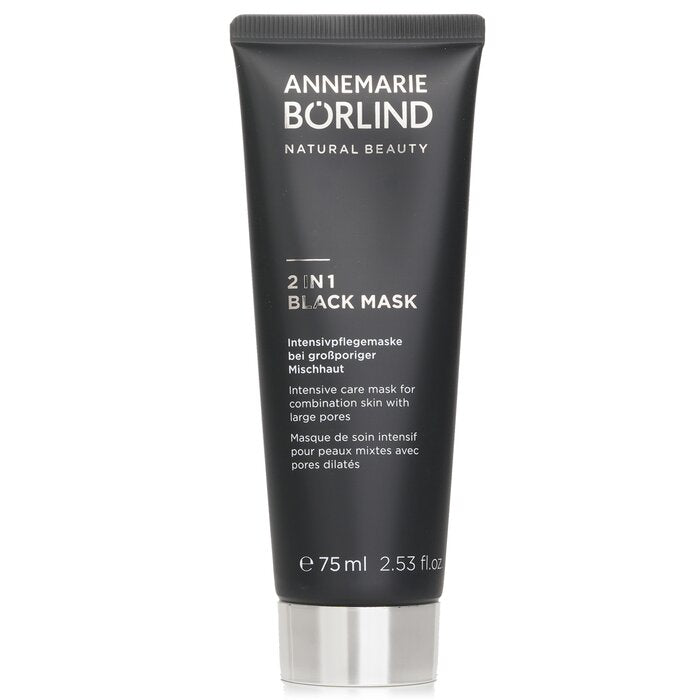 Annemarie Borlind
2 In 1 Black Mask - Intensive Care Mask For Combination Skin With Large Pores