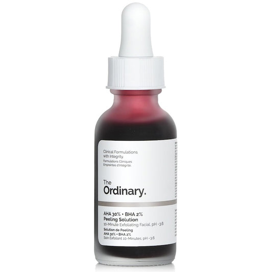 The Ordinary
Aha 30% + Bha 2% Peeling Solution