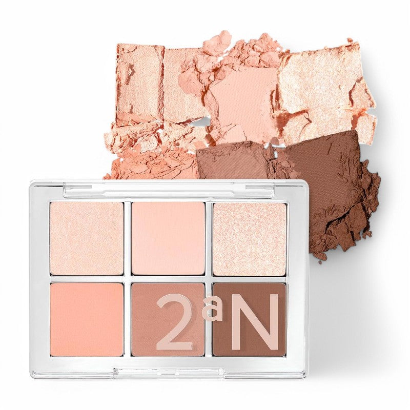2aN Better Me Eye Palette - 10 Colors #01 Sunlit