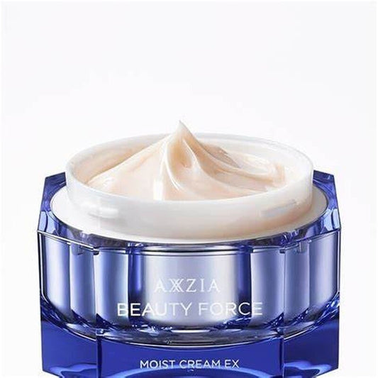 Japan AXXZIA Beauty Force Moist Cream Ex 30g #dktau 曉資 蛋白修護水光面霜 調理敏感肌紅血絲亮膚