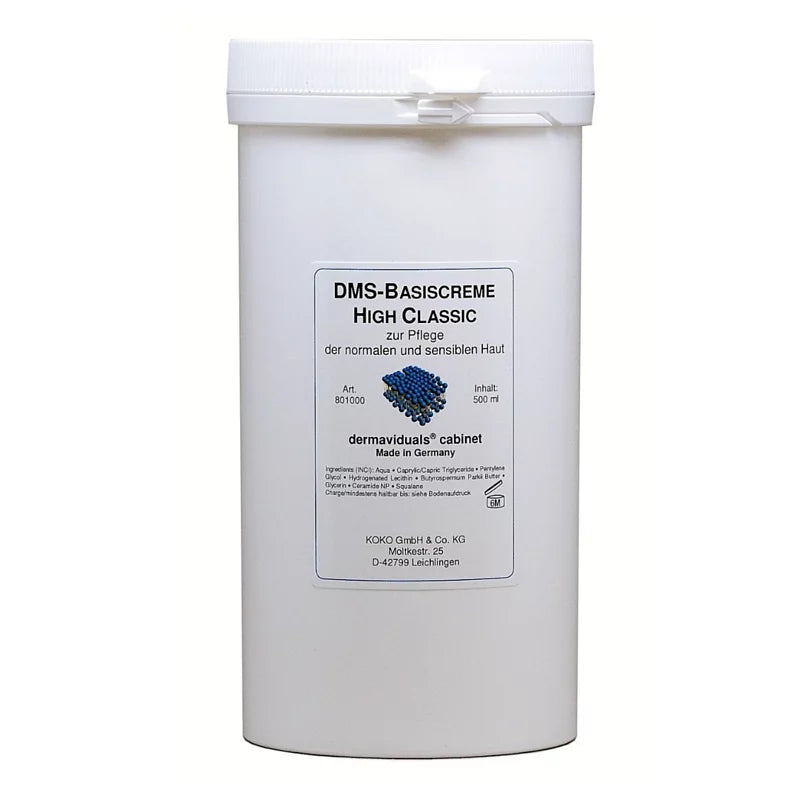 dermaviduals DMS Base Cream High Classic 500ml (Salon Size)