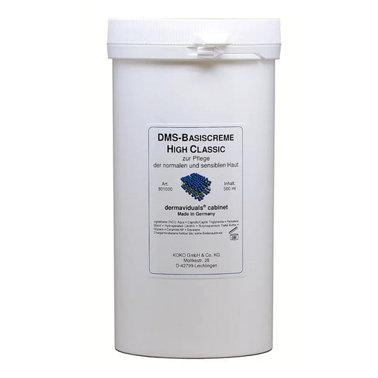 dermaviduals DMS Base Cream High Classic 500ml (Salon Size)