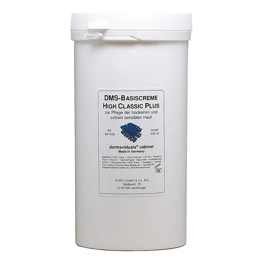 dermaviduals DMS Base Cream High Classic Plus 500ml (Salon Size)