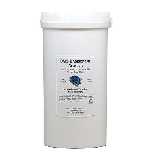 Dermaviduals DMS Base Cream Classic (Basiscreme Classic) Salon Size 500ml