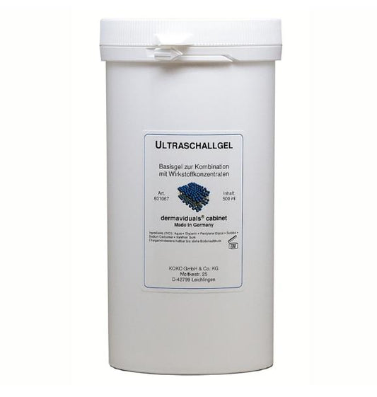 Dermaviduals DMS Ultrasound Gel (Ultraschallgel) Salon Size 500ml