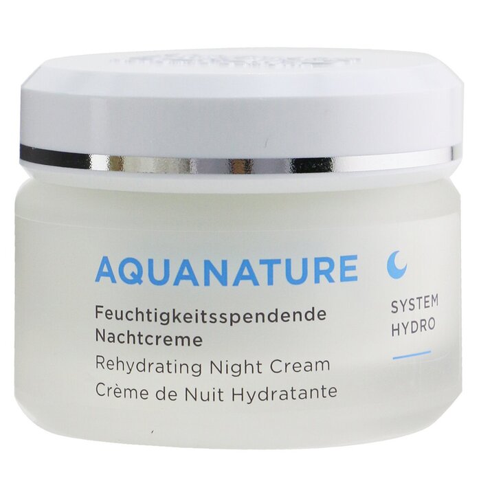 Annemarie Borlind Aquanature Hydro Rehydrating NightCream Dehydrate 50ml