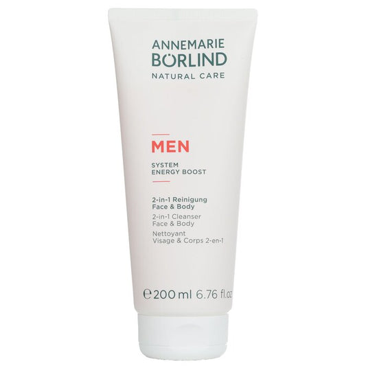 Annemarie Borlind Men System Energy Boost 2-in-1 Cleanser 200ml