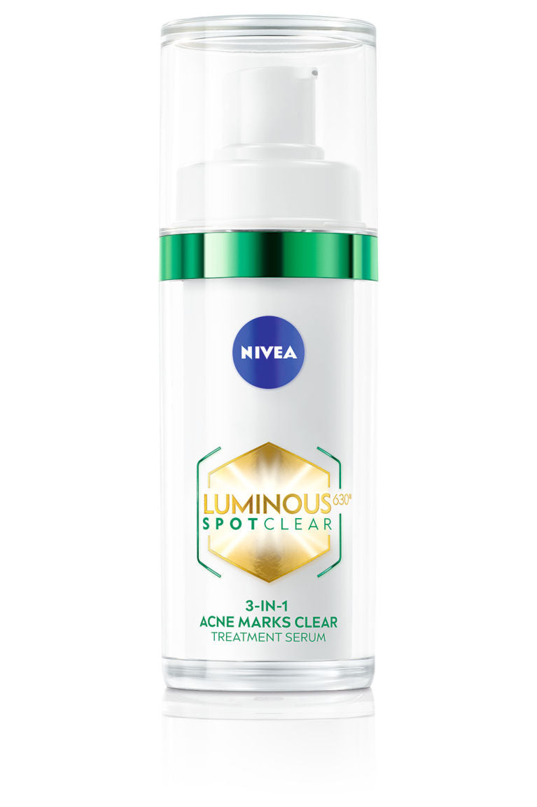 Nivea Luminous 630 Spot Clear 3-in-1Acne Marks Clear Treatment Serum 30ml