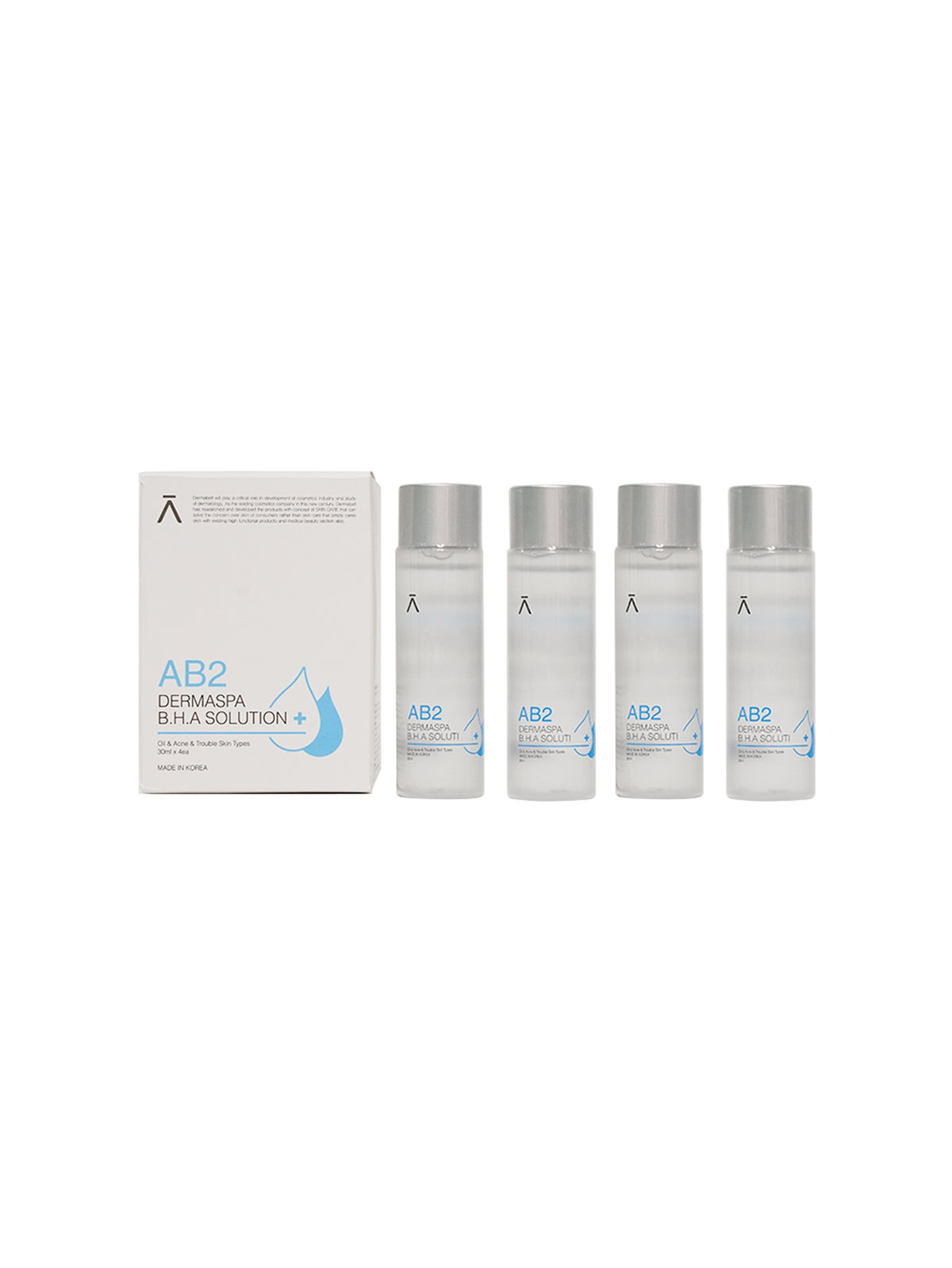 Korea Dermabell DERMASPA B.H.A Solution AB2 30ml x 4ea