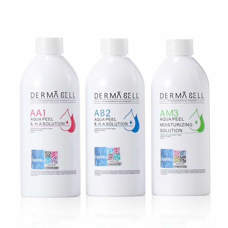 Korea Dermabell Dermabell Aqua Peel Solution(AA1/AB2/AM3)400mlx3