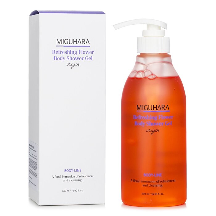 Miguhara Refreshing Flower Body Shower Gel Origin 500ml/16.9oz