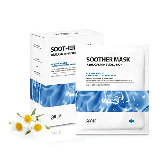 Korae SANTE Soother Mask-Real Claming Solution 1BOX*10