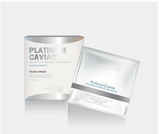 Raffine Pla tinum caviar hydra mask 6pcs