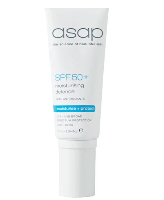Asap SPF50+ moisturising defence 75ml