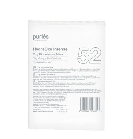 Purles 52 Oxy Biocellulose Mask 5Sheet