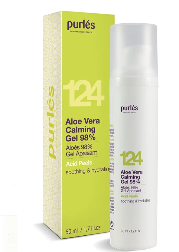 Purles 124 AloeVera Calming Gel 98% 50ml