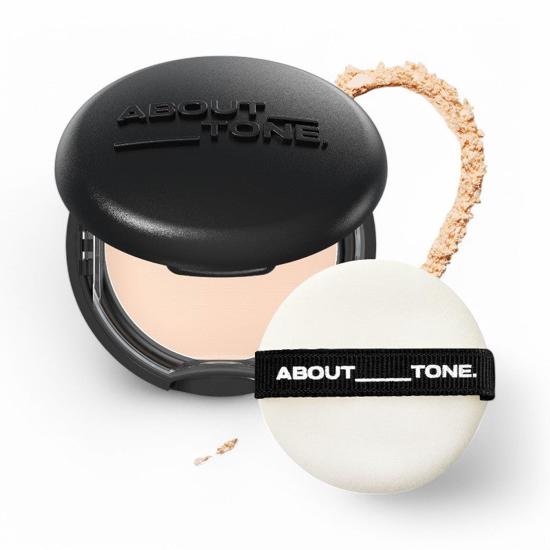 ABOUT_TONE Blur Powder Pact - 6 Colors #02 Light