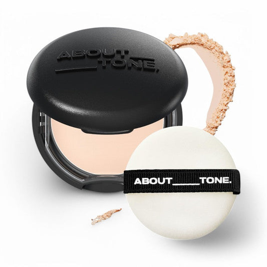 ABOUT_TONE Blur Powder Pact - 6 Colors #2.5 Ivory