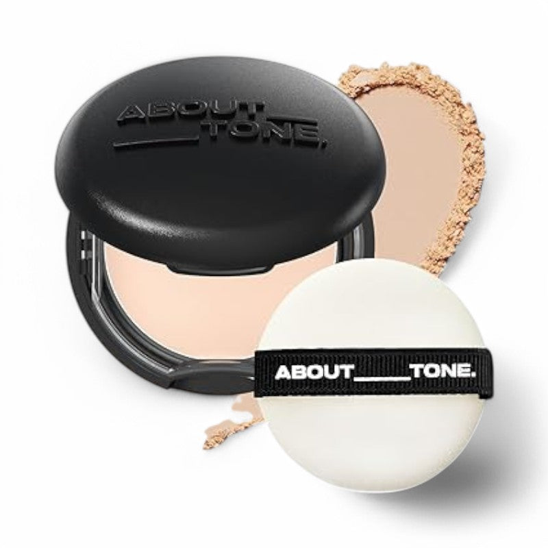 ABOUT_TONE Blur Powder Pact - 6 Colors #04 Tan
