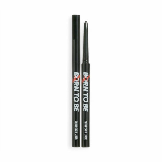 A'PIEU Born To Be Madproof Thin Pencil Liner - 4 Colors #01 Deep Black