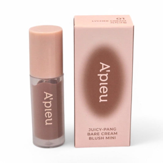 A'PIEU Juicy-Pang Bare Cream Blush Mini - 3 Colors #01 Lychee Cream