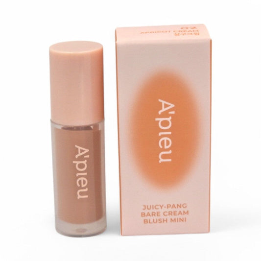 A'PIEU Juicy-Pang Bare Cream Blush Mini - 3 Colors #02 Apricot Cream