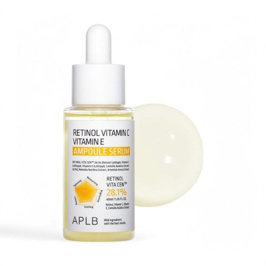 APLB Retinol Vitamin C Vitamin E Ampoule Serum 40ml
