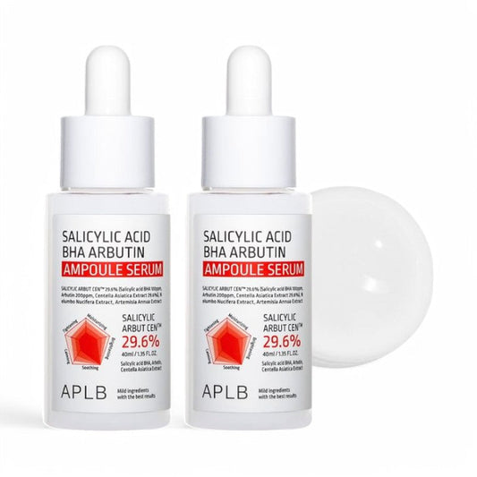 APLB Salicylic Acid BHA Arbutin Ampoule Serum Set 2 pcs