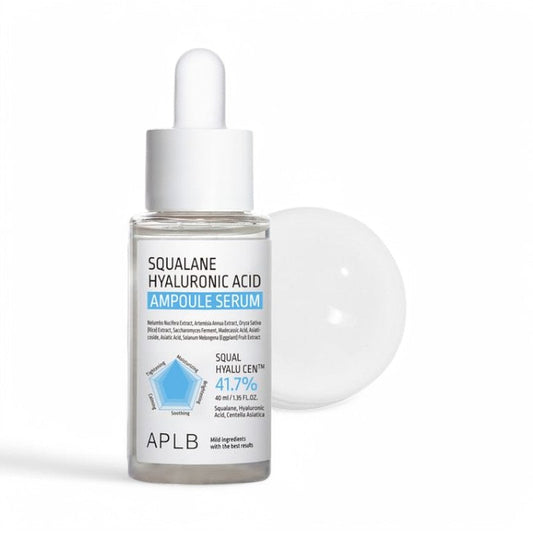 APLB Squalane Hyaluronic Acid Ampoule Serum 40ml