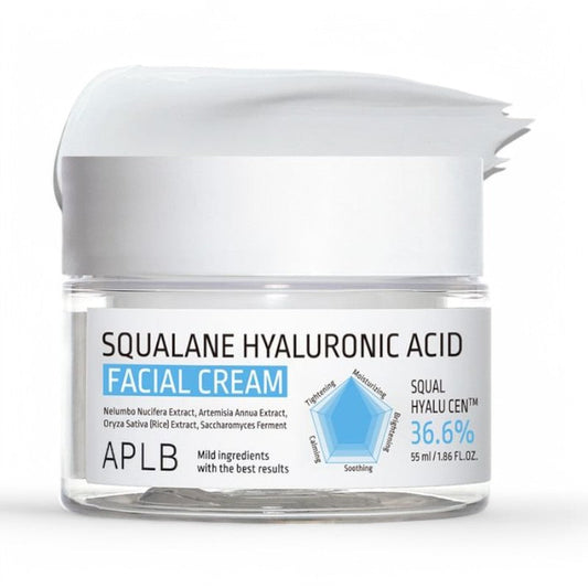 APLB Squalane Hyaluronic Acid Facial Cream 55ml