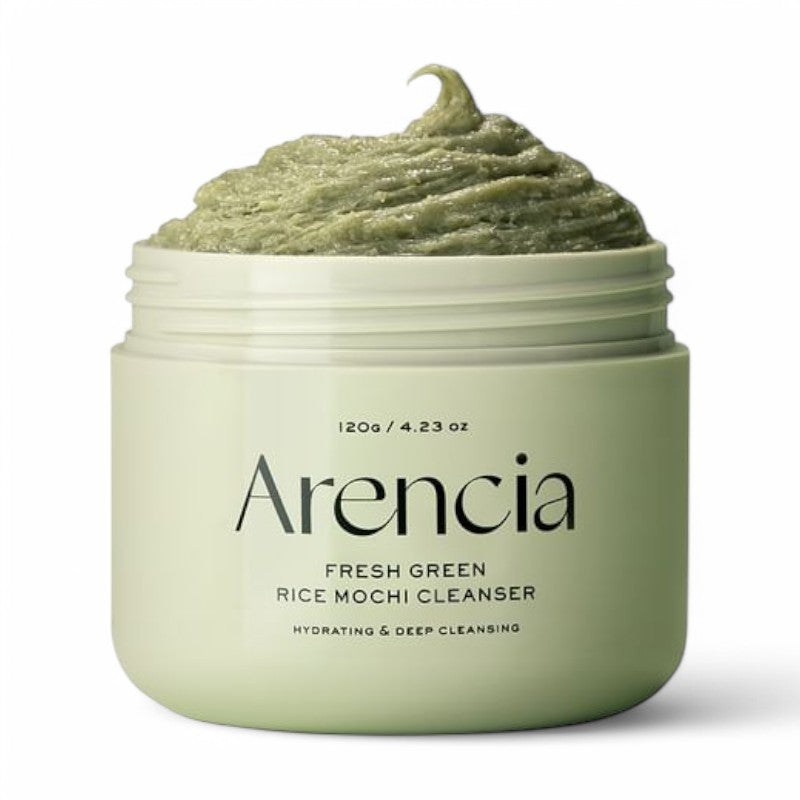 Arencia Fresh Green Rice Mochi Cleanser 2025 Version - 120g – SkinLaber