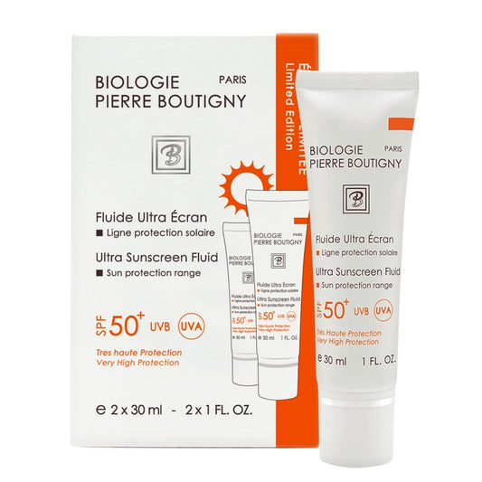 Biologie Pierre Boutigny Ultra Sunscreen Fluid? SPF 50 30ml x 2