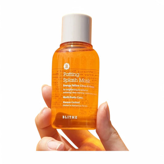 BLITHE Patting Splash Mask Mini - 3 Types Energy Yellow Citrus & Honey 70ml