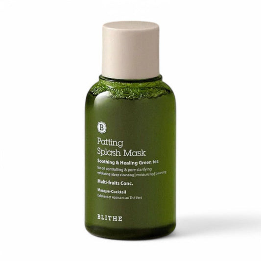 BLITHE Patting Splash Mask Mini - 3 Types Soothing & Healing Green Tea 70ml