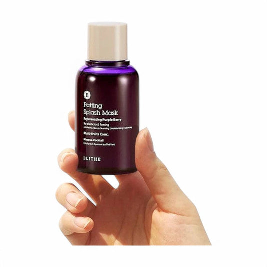 BLITHE Patting Splash Mask Mini - 3 Types Rejuvenating Purple Berry 70ml