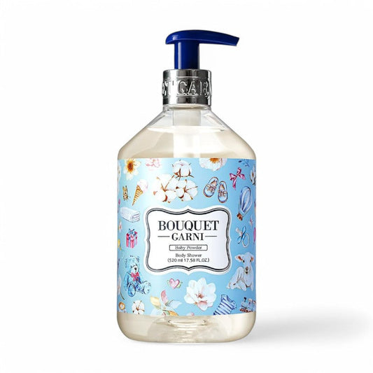 BOUQUET GARNI Body Shower - 8 Types 520ml - Baby Powder